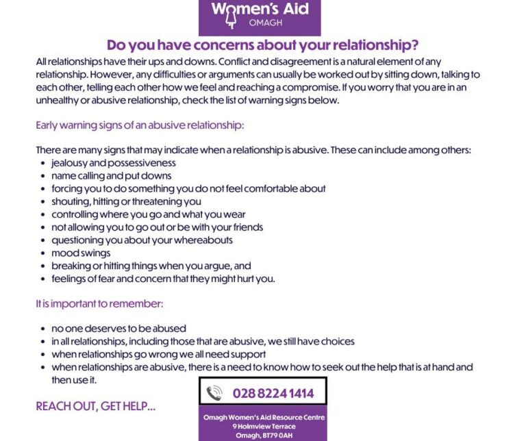 Emotional & practical support to women, children & young people experiencing domestic abuse